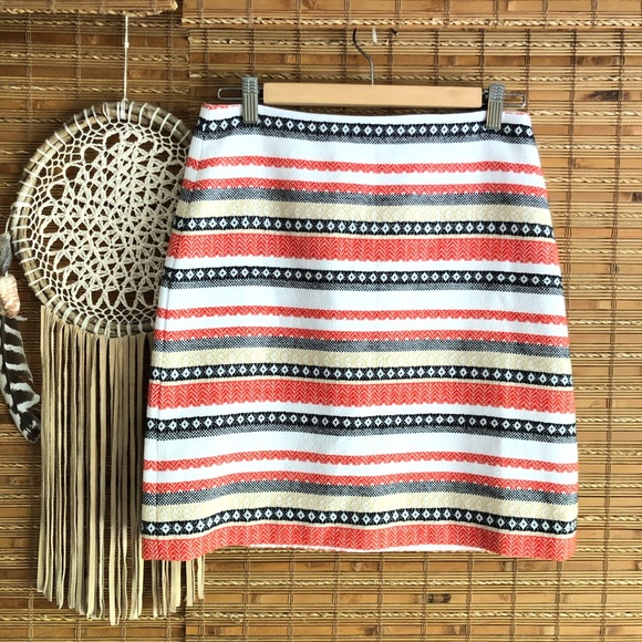 LOFT Dresses & Skirts - Ann Taylor LOFT •Jacquard Skirt•